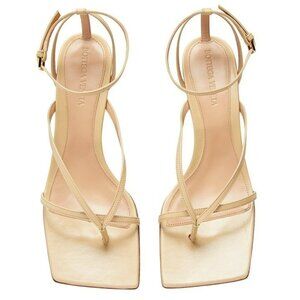 Bottega Veneta Women's Stretch Ankle Strap Kitten Sandals Size 36.5 (MSRP $990)